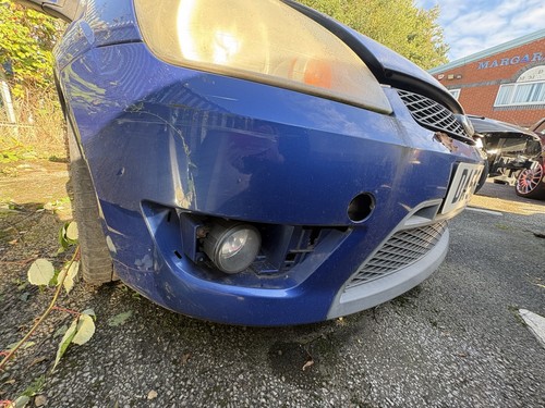 Ford Fiesta MK6 St Hatchback 3 Door 2005-2008 Bumper (front) Performance Blue - Picture 2 of 9