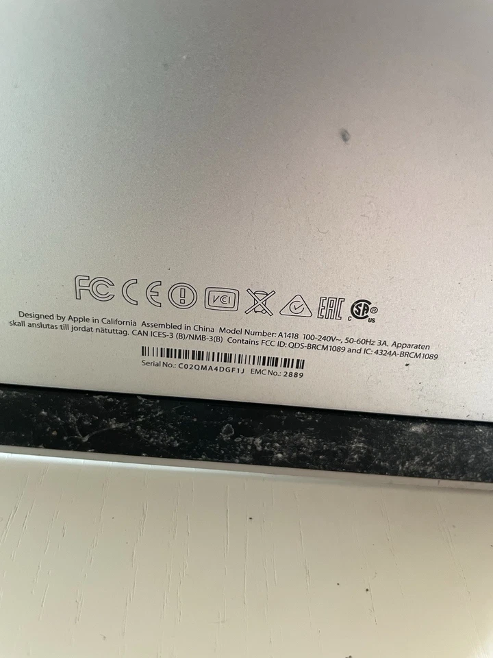 Apple I Mac A1418 Computer - Bild 3 von 4