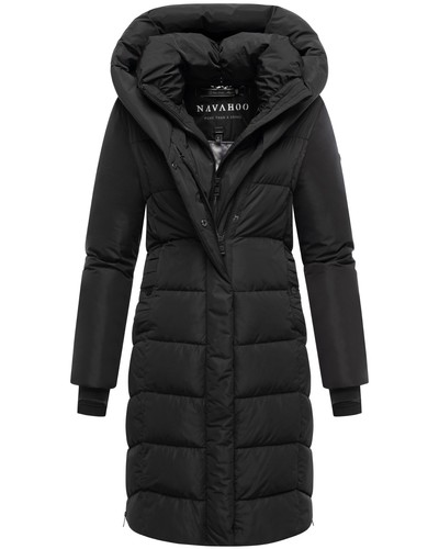 Navahoo Damen Parka Winterjacke Steppmantel Anorak gefüttert Kapuze Laubzauber - Bild 24 von 33