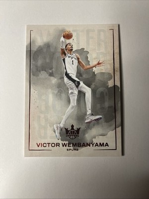 2024-25 Panini Court Kings Victor Wembanyama Water Color Ruby /149 Spurs