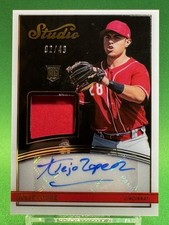 2022 Chronicles #SMS-LO Alejo Lopez Studio Black RC MEM AUTO Gold #/49 ☘️070