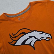 Nike NFL Denver Broncos Team Apparel Orange T Shirt Women's Large