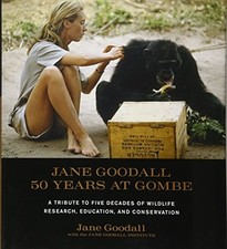 JANE GOODALL: 50 YEARS AT GOMBE - Hardcover **BRAND NEW**
