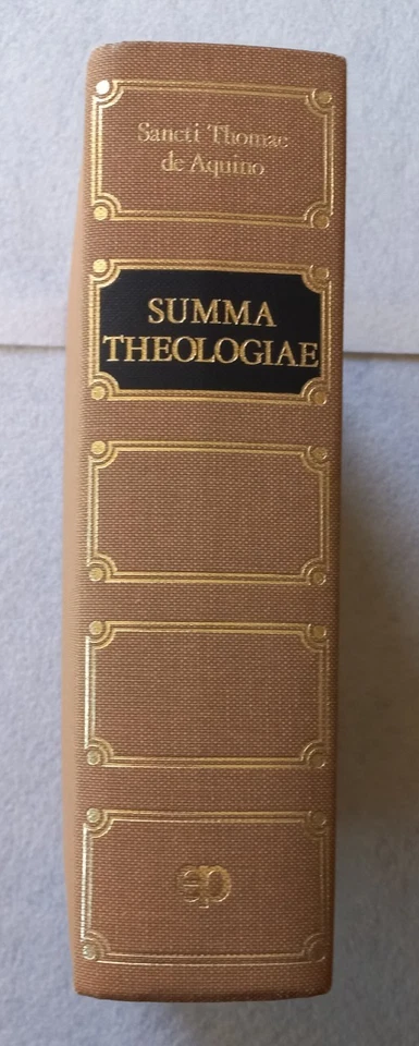 SANCTI THOMAE DE AQUINO SUMMA THEOLOGIAE Editiones Paulinae 1988 - In Latino - - Immagine 2 di 4