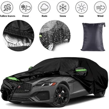 All Weather Car Cover For JAGUAR XJ/XF SERIES For Sedan Outdoor Dust Protection