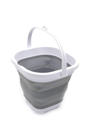 2,6L Super Mini Square Faltbarer Plastikeimer  Faltbare quadratische Wanne  t...