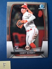 2023 Bowman Chrome Casey Schmitt #38 San Francisco Giants Rookie RC