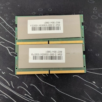 16GB 4800 Mhz DDR5 2x8GB SODIMM Sticks | eBay