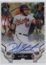 2019 Topps High Tek High Tek Auto Black 41/50 DJ Stewart #HTA-DS Auto 2f9