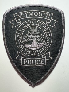 Weymouth Massachusetts Police Patch