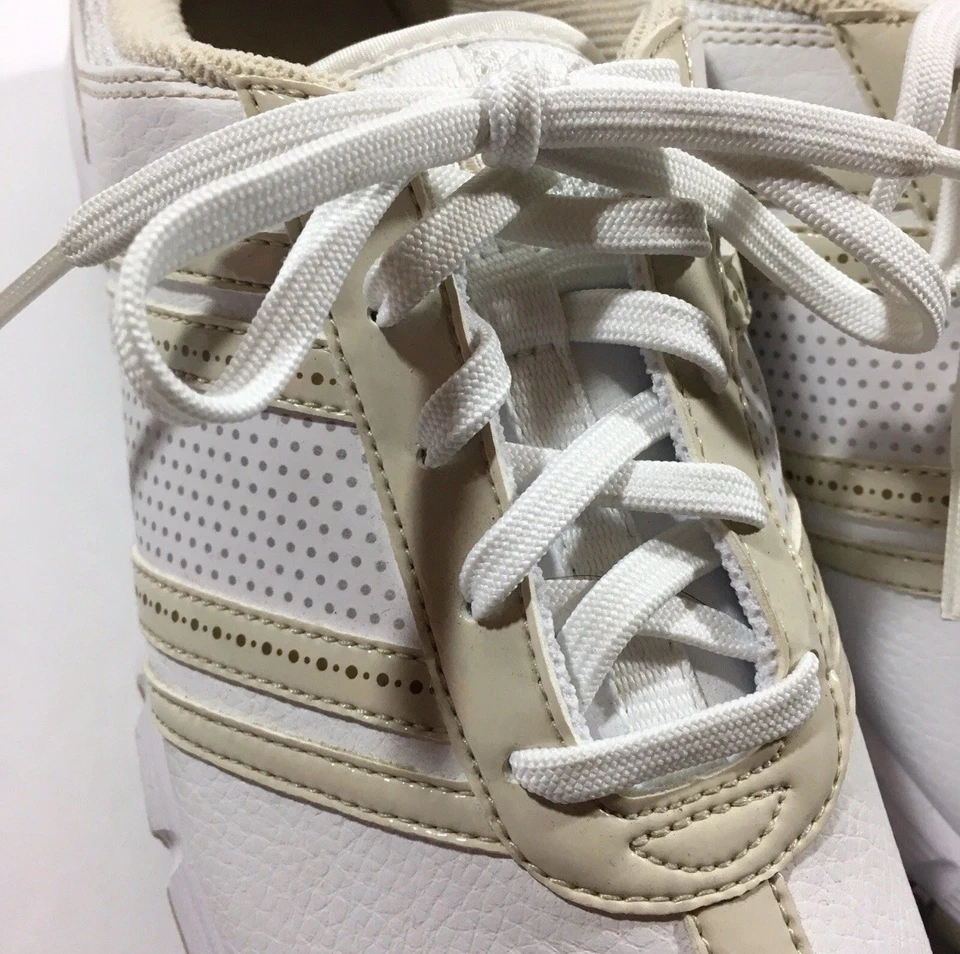 Женские туфли для гольфа Nike Delight Tac 6,5 белые бежевые с мягкими шипами 317622-121 - Изображение 4 из 4