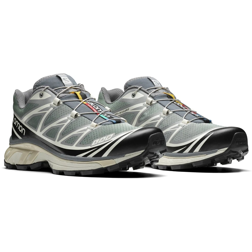Salomon XT-6 RECUT Monument Phantom 473057 Size 9.5 New - Image 2 of 4