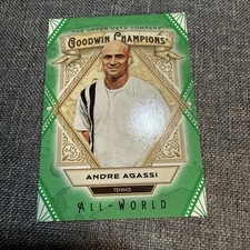Andre Agassi 2025 Upper Deck Goodwin All-World Green #AW-5  52/99.