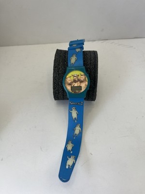 Shrek 2 The Three Pigs Kids Digital Wristwatch w/ Adjustable Buckle Band READ!