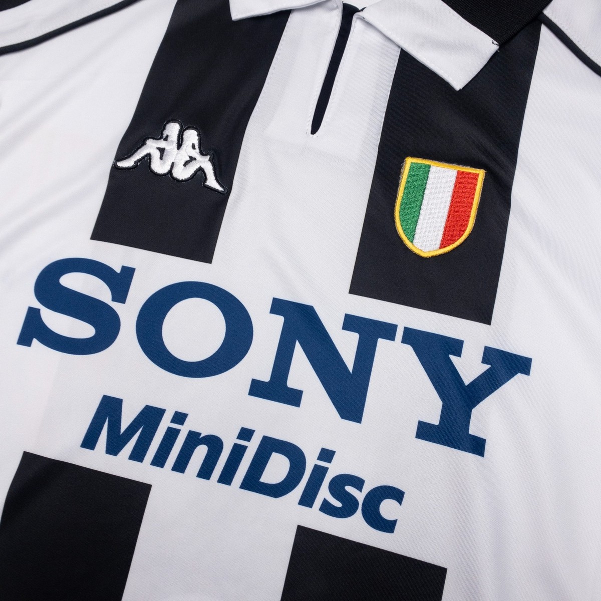 Vintage Kappa Juventus Soccer Jersey Men 2XL Slim Long Sleeve