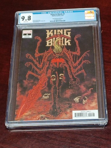 KING IN BLACK #1 Superdog Variant (Marvel Comics, 2021) ~ KNULL~ WHITE Pages