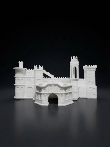 Lady Gaga Born This Way Ball Castle Stage - Replica tour concerto stampato in 3D prezzo ebay
