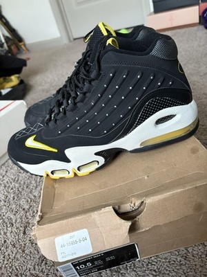 Nike Air Griffey Max 2 Men s Mid Top Sneakers Black/White/ TR-Yellow 442171-010