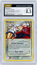 Pokemon EX Delta Species Metagross Gold Star 113/113 CGC 8.5 NM/Mint+ Holo on eBay