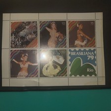 BRASILIANA 79 Mini-Sheet