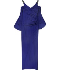 Ralph Lauren Womens Tiffin Gown Dress, blue, 4
