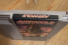 Airwolf Nintendo NES cartuccia gioco acclamato testato funzionante pulito autentico