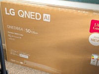 LG QNED86A 50in 4K QNED Smart TV Apple AirPlay Google Cast Matter
