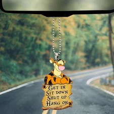 Tigger Get in Sit Down Shut Up Hold On Ornament, Gift for Tigger Lovers