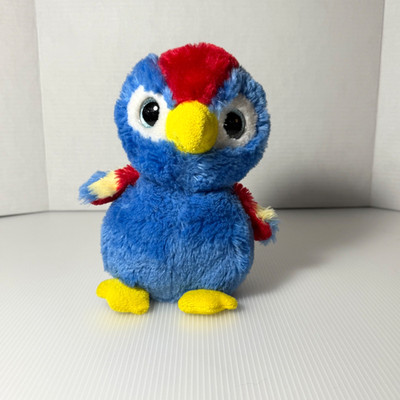 Tropical Sweet Chums Parrot Churps Colorful Stuffed Animal Plush Toy Bird WORKS