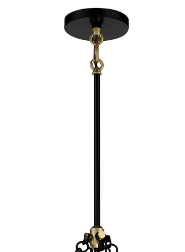 Minka Lavery 3866 Windward Passage 6 Light 27"W Pendant - Brass - Picture 4 of 12