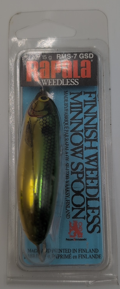 Cuillère Pêche Rapala Weedless Finnish Minnow Spoon RMS-7 – 7 Cm 15g