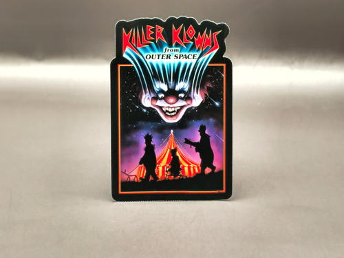 Killer Klowns From Outer Space Stickers Horror Movie Vinyl Clowns Shorty Spooky - Picture 19 of 23