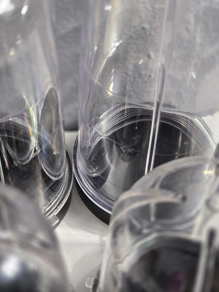 Magic Bullet Accessories Lot Of 11 Pieces Cups Lids -D8 - Image 2 of 2