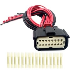 6 Pin6 Wire Halogen Headlight Wiring Harness Connector Pigtail Plug Fit for 1