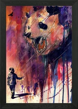 Out to Play Framed Wall Art Poster Canvas Print Picture