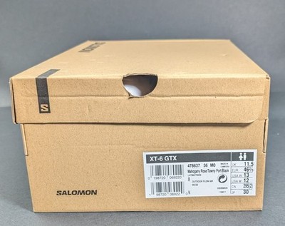 L47863700 SALOMON XT-6 GORE-TEX MAHOGANY ROSE TAWNY PORT BLACK