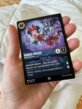 Disney Lorcana TCG Minnie Mouse - Wild-Eyed Diver 12/31 Promo EN - Fresh NM