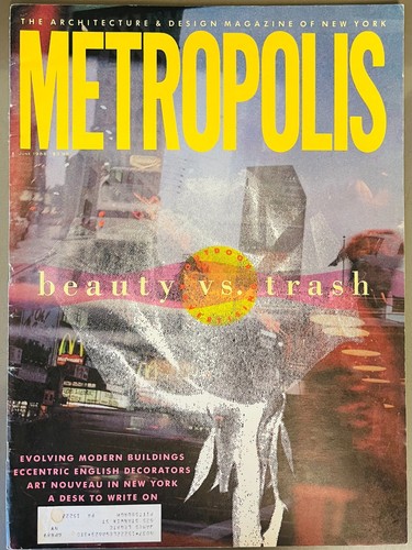METROPOLIS: The Architecture & Design Mag of New York ~ Lot of 5 issues 1985-89 - Picture 4 of 6