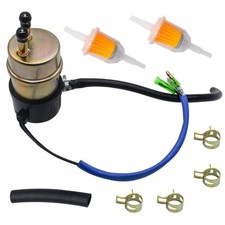 49040-1055 Electric Fuel Pump 12v 8mm In/Outlet Fits for Kawasaki Mule 3000