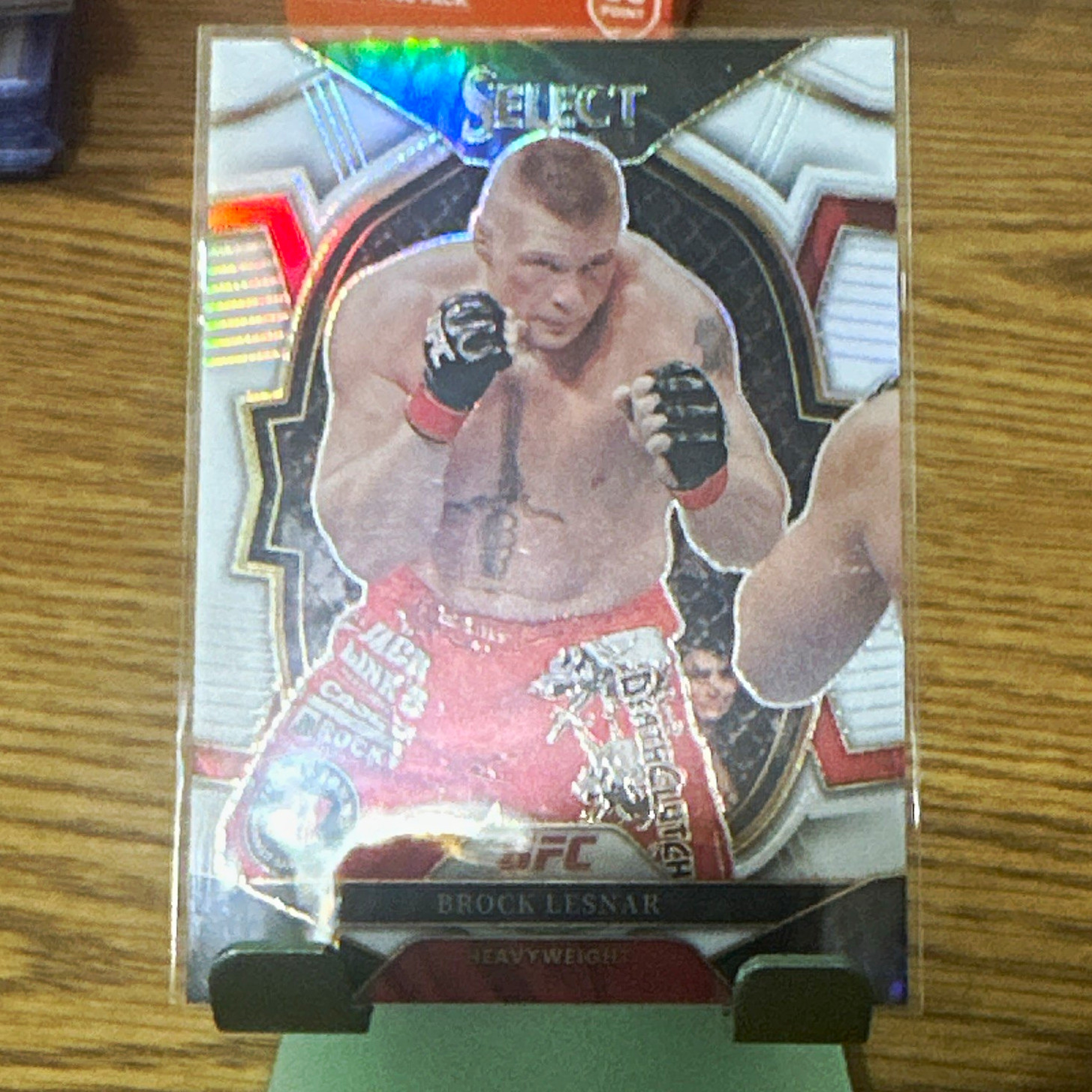 Panini 2023 Select UFC Brock Lesnar Concourse White Prizm /125 #50 WWE
