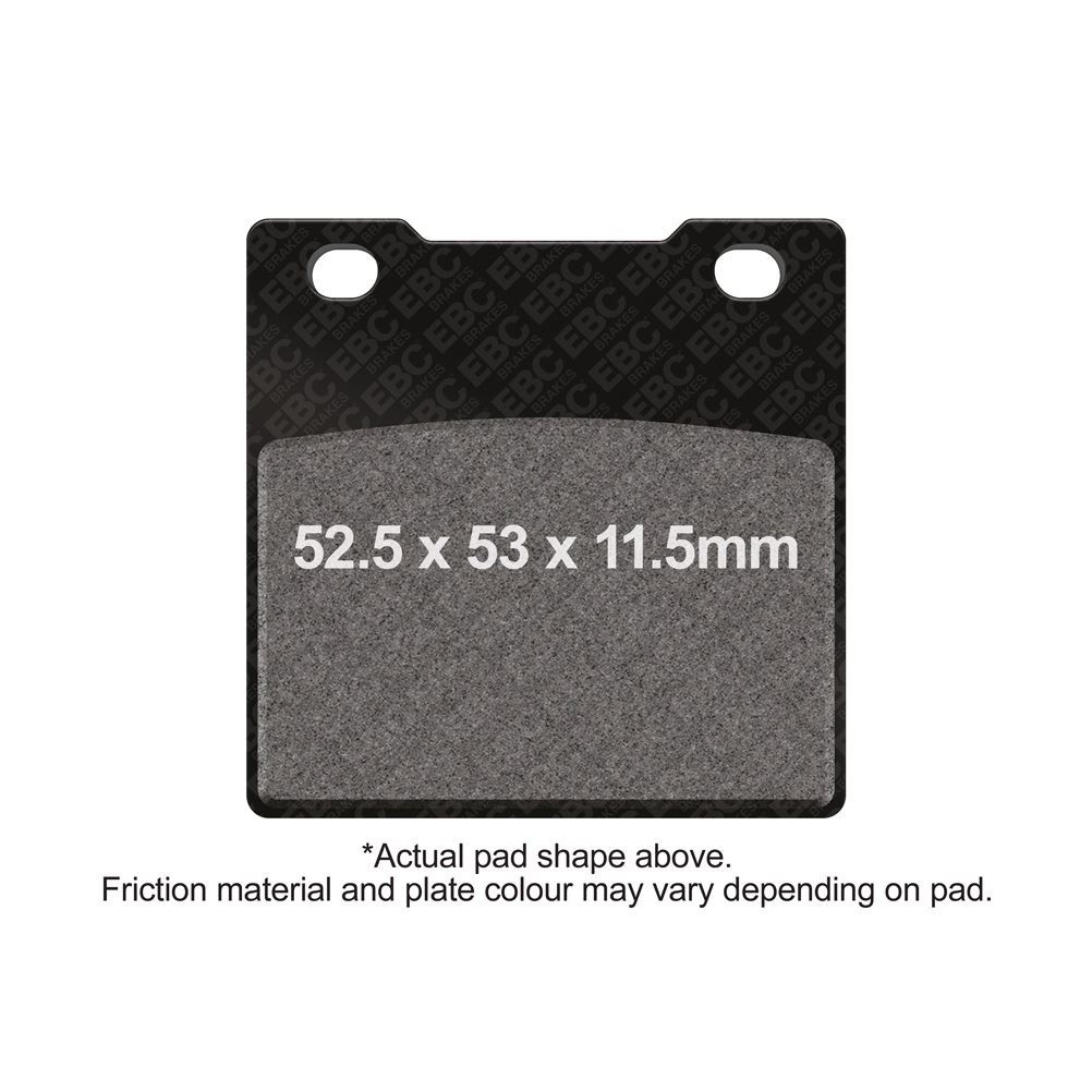 EBC Motorcycle Brake Pads DMX Front Left for Honda CB 650 Z 1979 - 1981