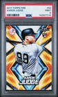 2017 Topps Fire Aaron Judge #62 Rookie Card PSA 9 MINT