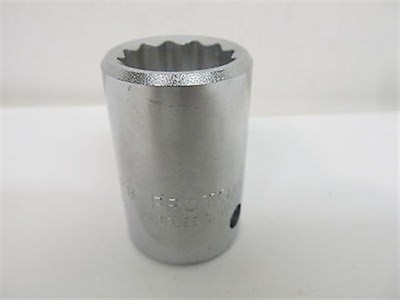 Proto J5528 , 7/8'' Standard Socket, 3/4'' Drive, 12 Point