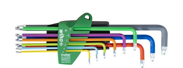 Jeu de 9 clés mâles Torx WIHA 46556 avec étui de rangement ProStar