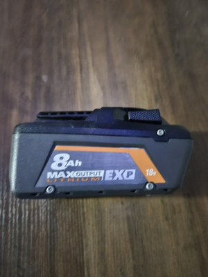#ad #ad Original RIDGID R840080 18V MAX Output EXP Lithium Ion 8.0Ah Battery New Fromkit $89.99