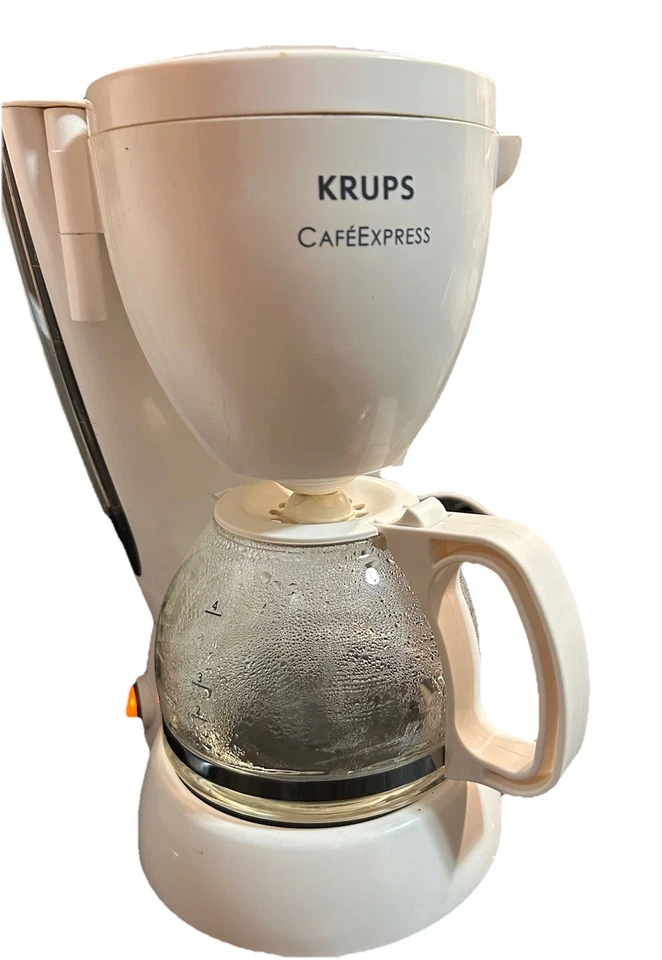 Cafetera Krups Café Express 4 tazas blanca Foto 3 de 4