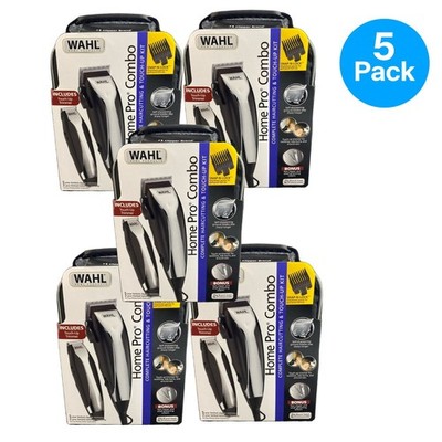 Wahl Home Pro Combo Hair Clipper Kit 5 Pack New