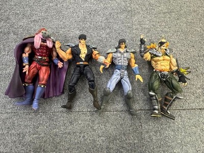 Hokuto no Ken Figurenset 4-teilig Kaiyodo Sammlerstück Anime authentisch Japan