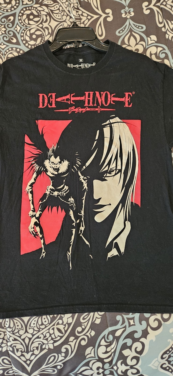 Death NoteDeath Note Light & Ryuk Contrast T-Shir… - image 11