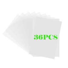 Shrink Plastic Sheets,36Pack Shrink Film Sheets Sanded Shrink Paper Sheets,Sh...